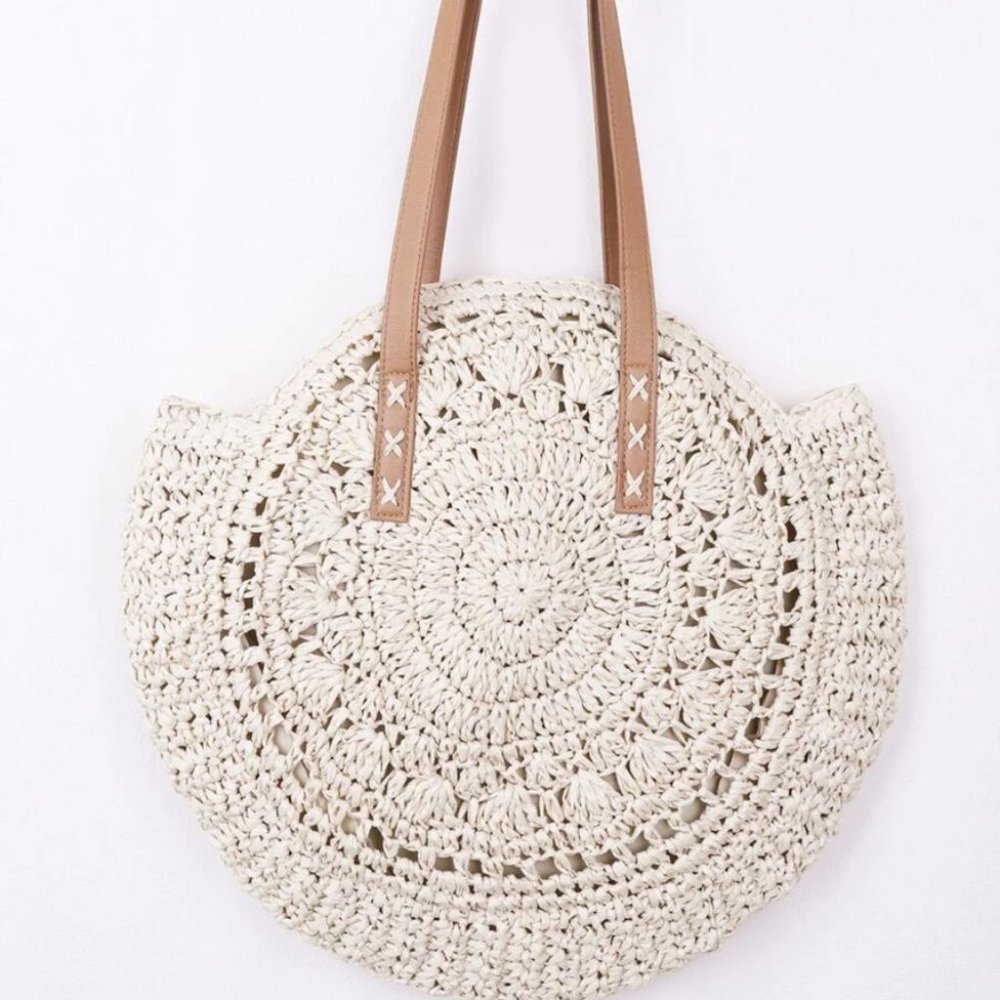 Straw Circle Bag - Picture 6 of 6